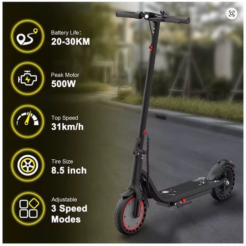 New electric scooter 500w - new, ✅500w