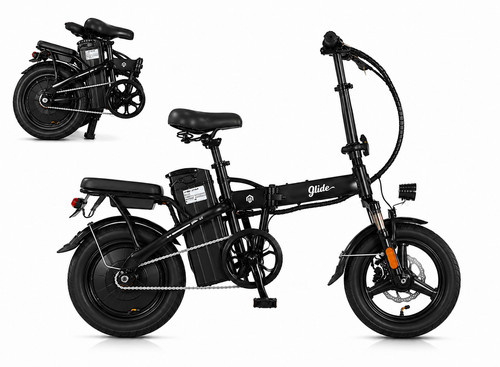 Folding electric bike - bike, glide
